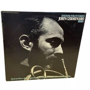John Cerminaro Evening Voluntaries, Horn (Vinyl, 1981) Crystal S375 VG+ LP
